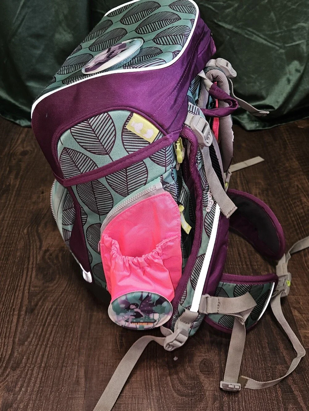 Ergobag Prime Rucksack Backpack Wonbearland With Matching Drawstring Bag